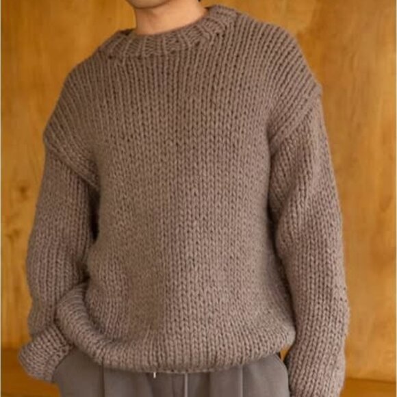 Oversized chunky knit sweater - Picture 7 of 7